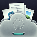 SkyDocs は クラウドサービスを使い分ける (Dropbox, Box, GoogleDrive, OneDrive (SkyDrive), SugarSync) 。